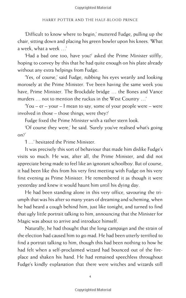 Sách Harry Potter And The Half-Blood Prince (Harry Potter và Hoàng Tử Lai) (English Book)