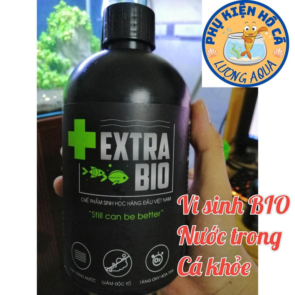Vi sinh Bio extra chế phẩm sinh học làm trong nước , khử mùi hôi cho hồ cá cảnh hồ thủy sinh,
