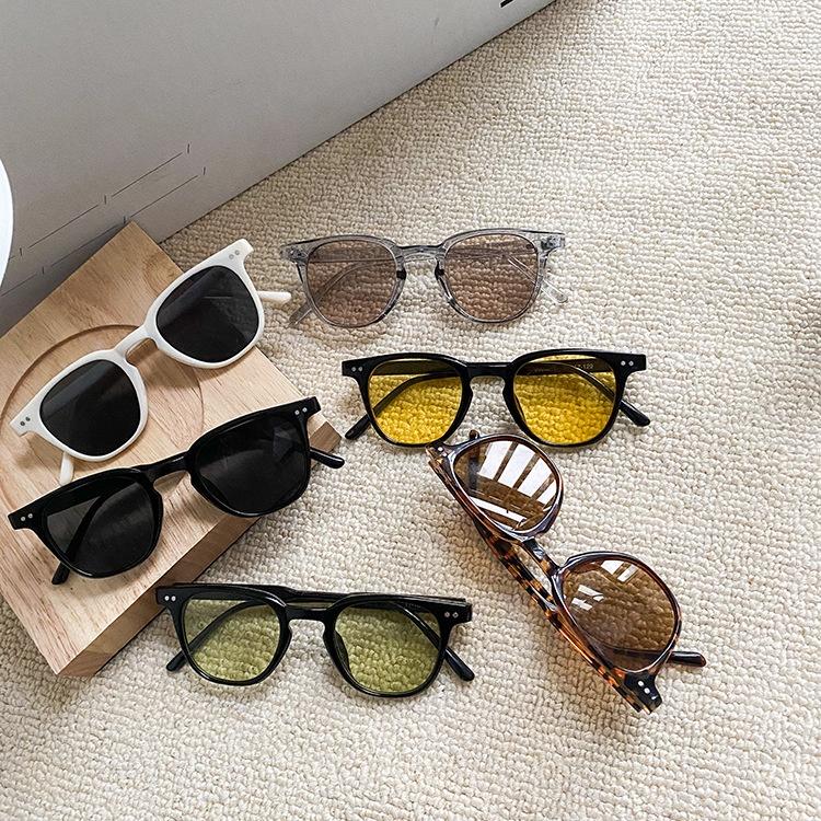 Kính râm mắt mèo gọng vuông bầu chống tia UV 400 cho bé K912