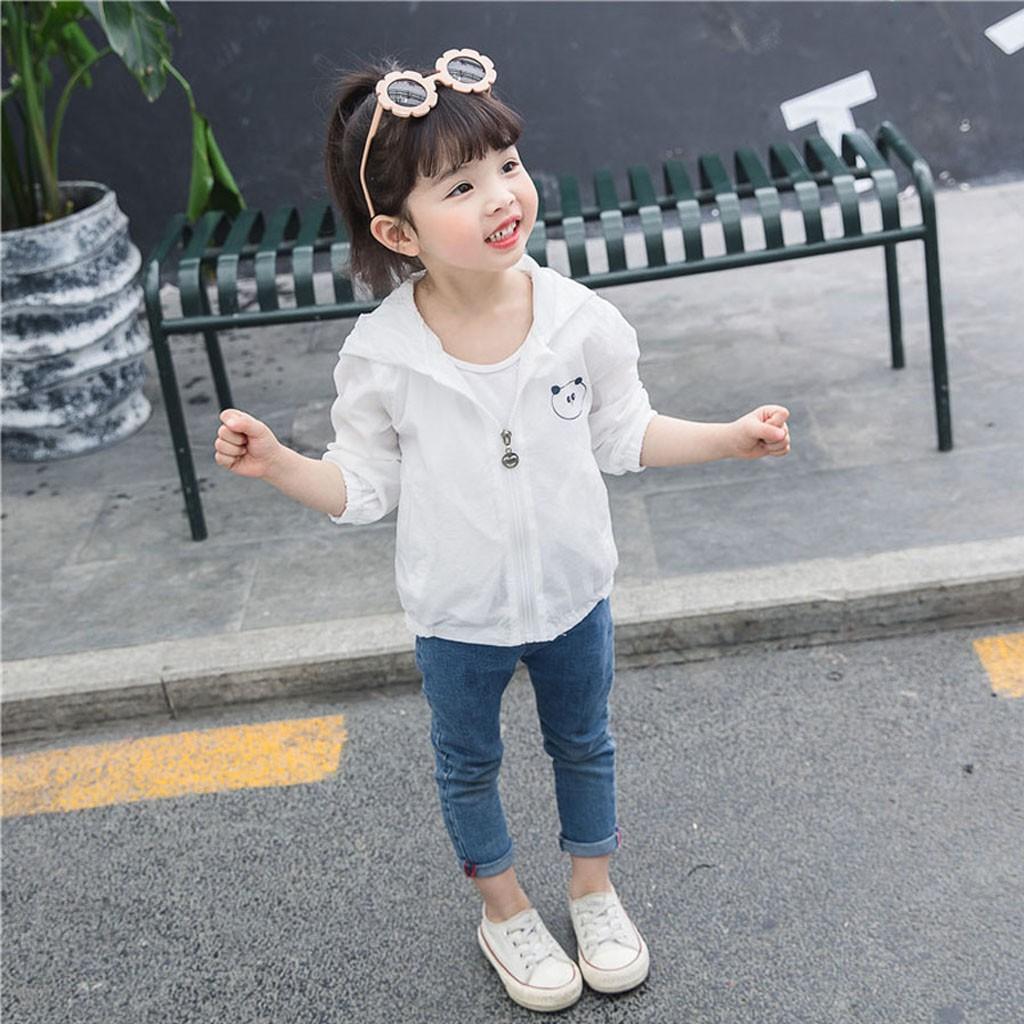 Áo khoác hè chống nắng cho bé in hình gấu cute, Áo khoác cho bé từ 6-21kg - LiLa Kids