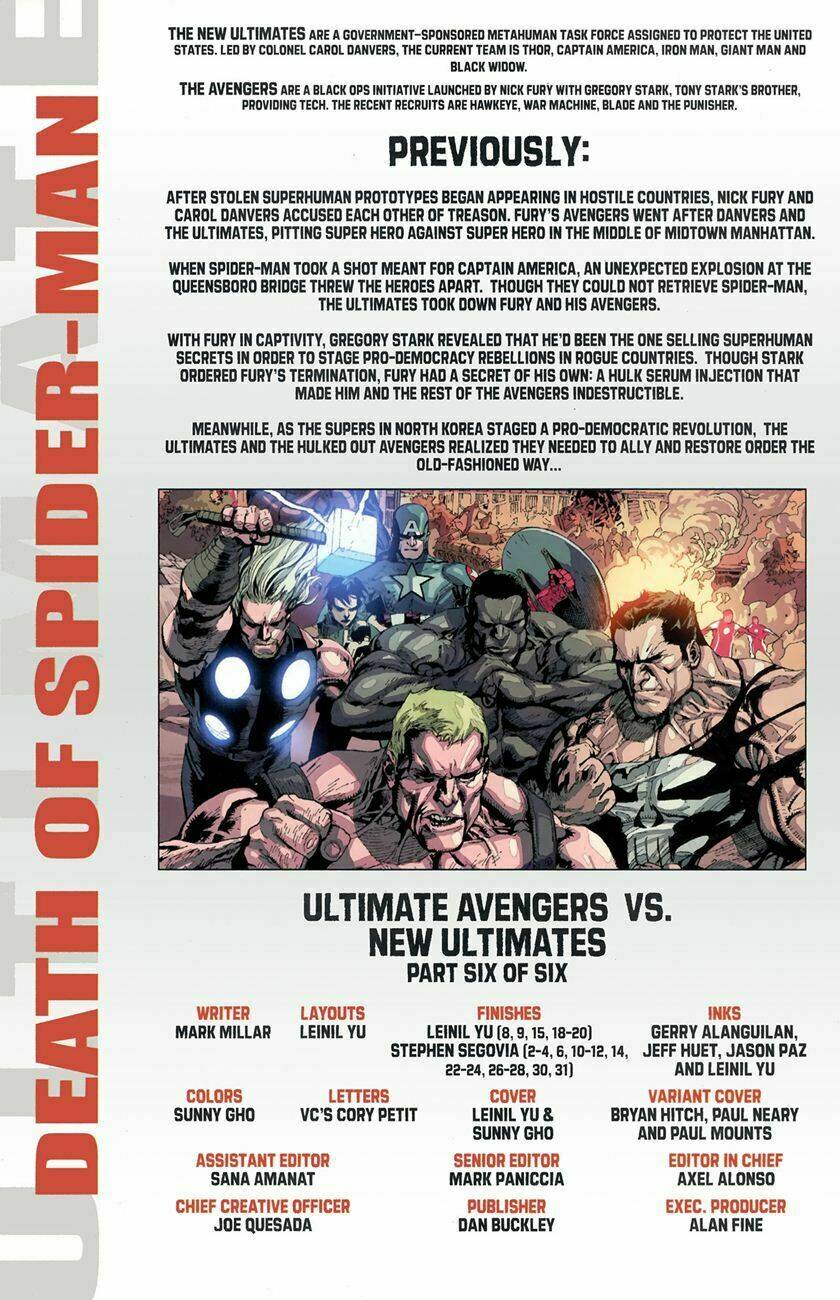 ultimate comics: avengers vs new ultimates chapter 6 4