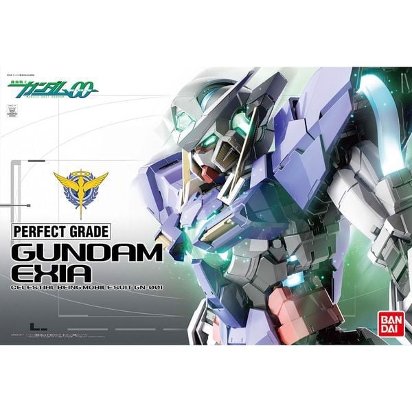 Mô Hình Lắp Ráp Bandai Gundam Exia - PG 1/60 - Hàng Chính Hãng