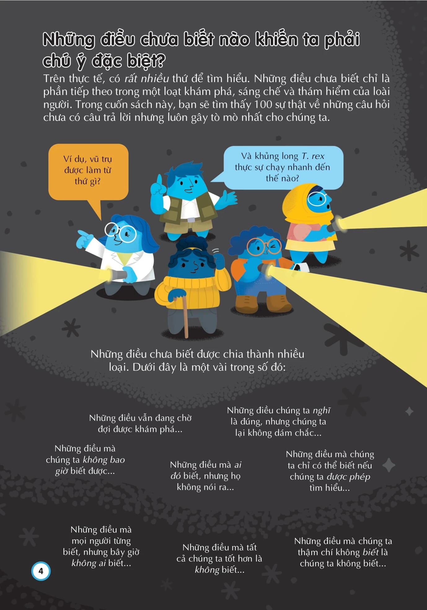 Sách 100 Bí Mật Kinh Ngạc - 100 Bí Ẩn Đáng Kinh Ngạc Về Những Điều Chưa Biết