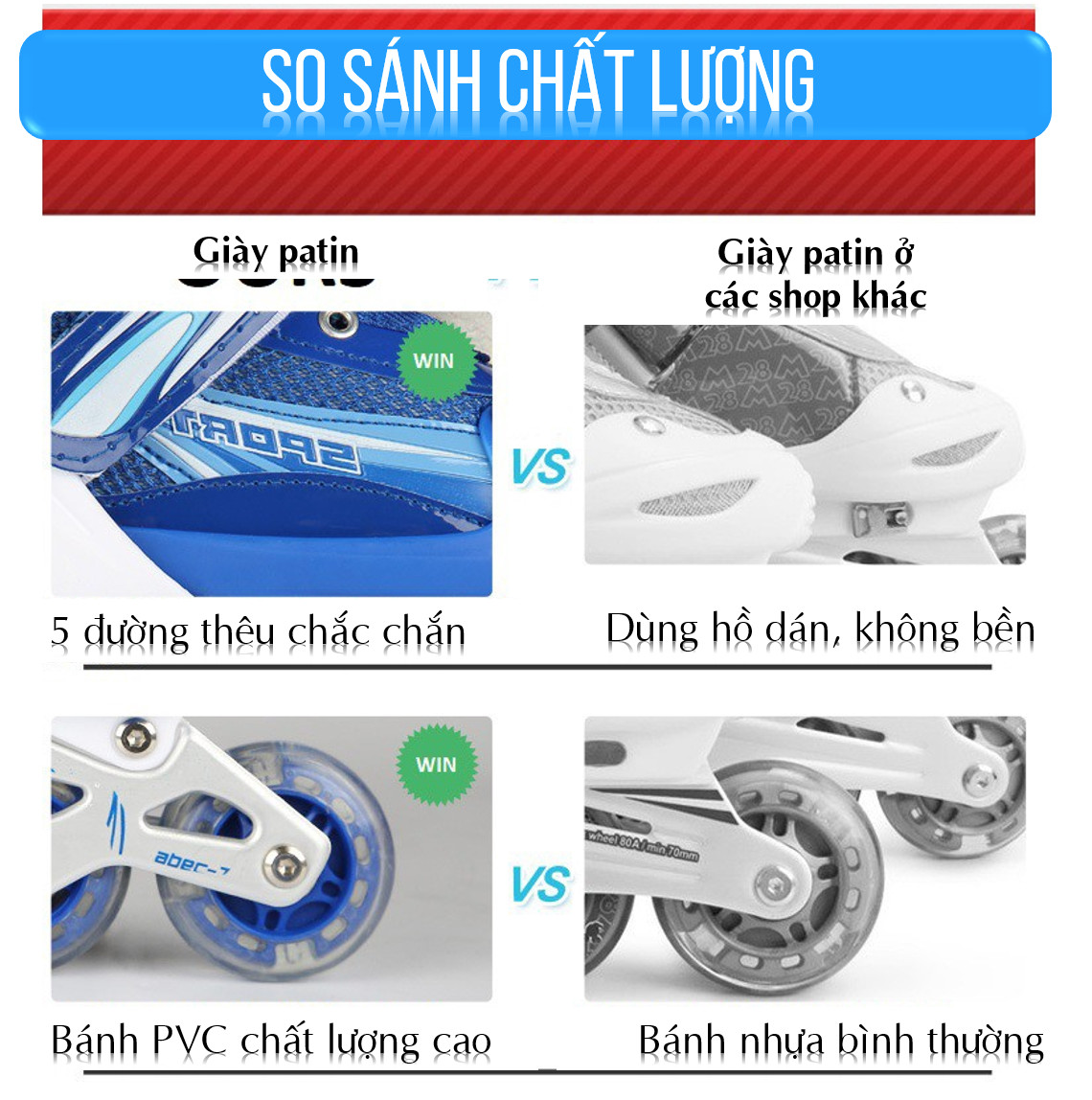 Giày patin cho trẻ - Giày trượt patin trẻ em - Giày patin cho bé- Thể thao ngoài trời, hoạt động ngoài trời - Dành cho trẻ từ 3-15 tuổi - Tặng Bộ Bảo Hộ An Toàn Cho Bé [ Loại 8 bánh có đèn phát sáng