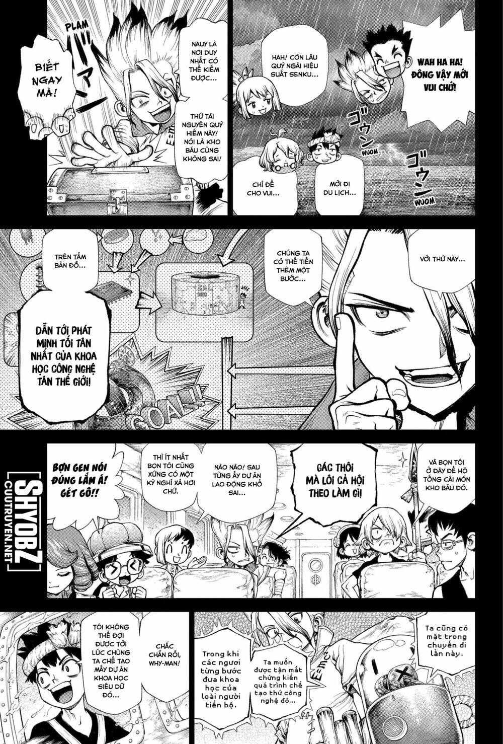 dr.stone - hồi sinh thế giới chapter 232.6 13