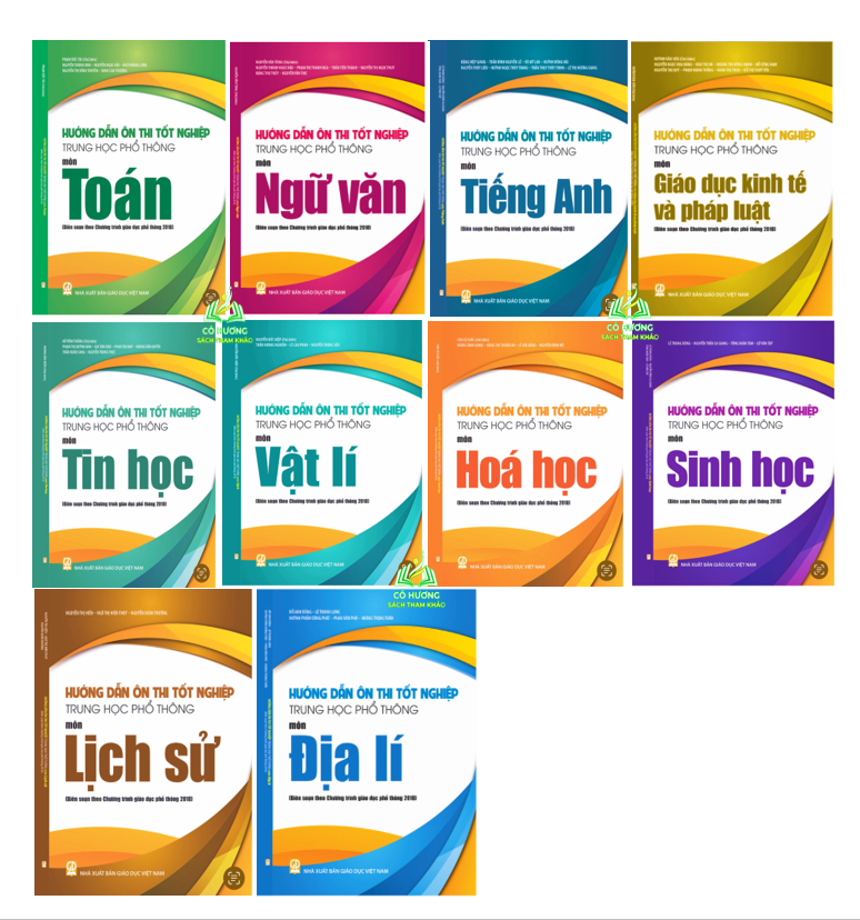 Sách - Hướng dẫn ôn thi tốt nghiệp Trung học phổ thông môn Sinh học (Biên soạn theo Chương trình giáo dục phổ thông 2018)