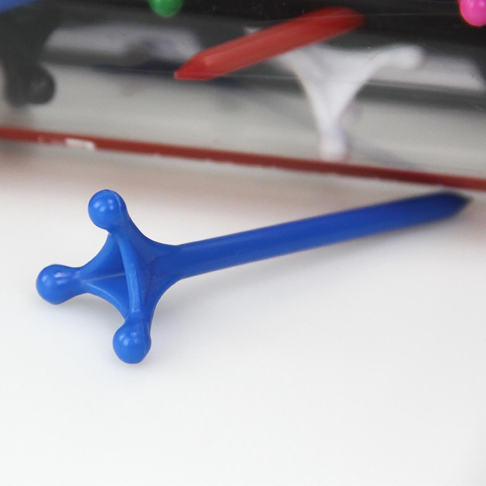 2x 10 Pieces Professional Golf Professional Tees Ball Holder Golf Accessories  Fly Ball Tee