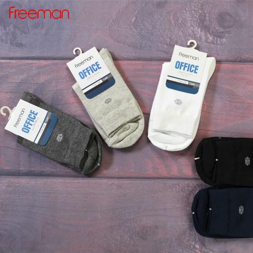 Combo 5 đôi Tất vớ dài, chất liệu cotton FREEMAN
