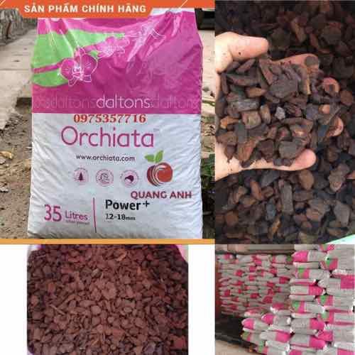 1kg Vỏ thông Orchiata New Zealand - giá thể trồng hoa lan cao cấp