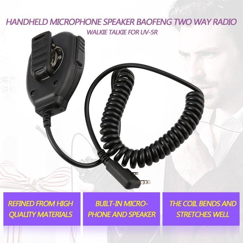 Micro cầm tay chuyên dụng cho bộ đàm 2 chiều Baofeng UV-5R
