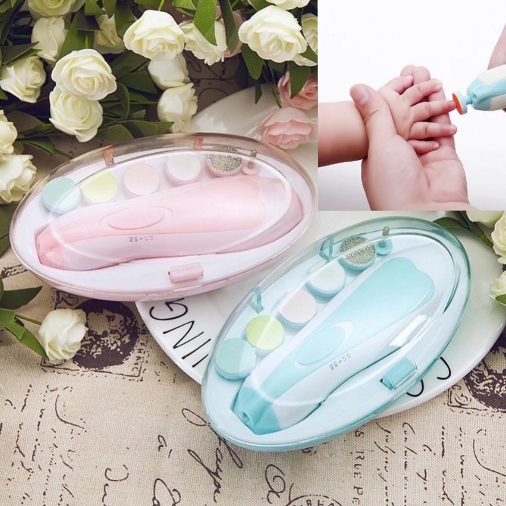 Máy dũa móng tay tự động cho trẻ Comfybaby ME4450, cắt móng tay an toàn cho bé, mài móng tay cho trẻ sơ sinh