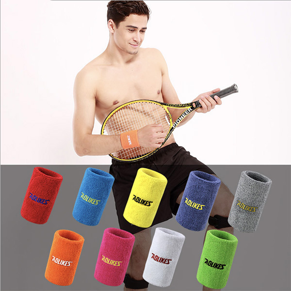 Băng Cổ Tay Thấm Mồ Hôi Chơi Thể Thao Aolikes 8cm
