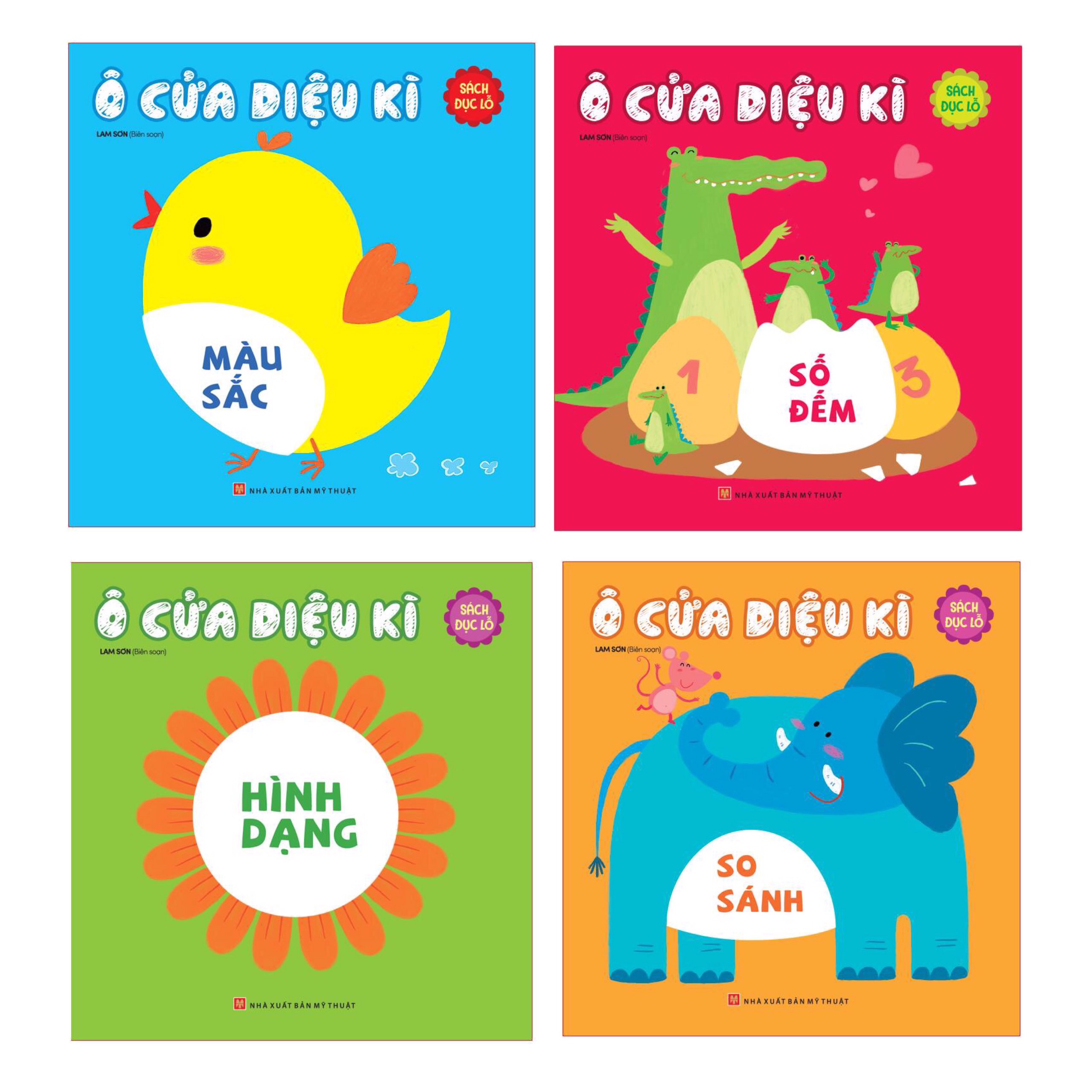 Combo Ô Cửa Diệu Kỳ / Truyện Tranh Ehon / Sách Tương Tác Cho Bé