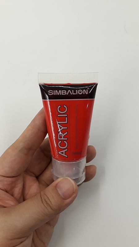 Màu Vẽ Simbalion Acrylic 30ml NAC30 - 29 - Đỏ Tươi