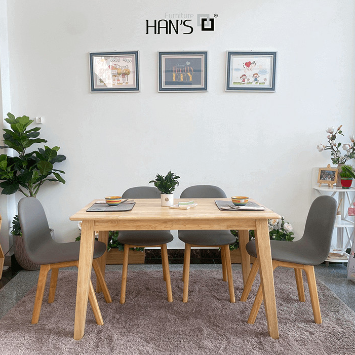 Bộ Bàn Ghế Hàn Quốc Han's Furniture MEI (MEI4C)