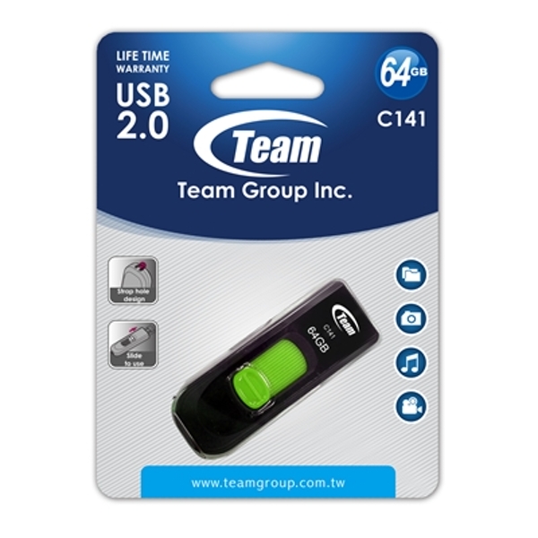 USB Team C141 Drive 64GB - Hàng chính hãng