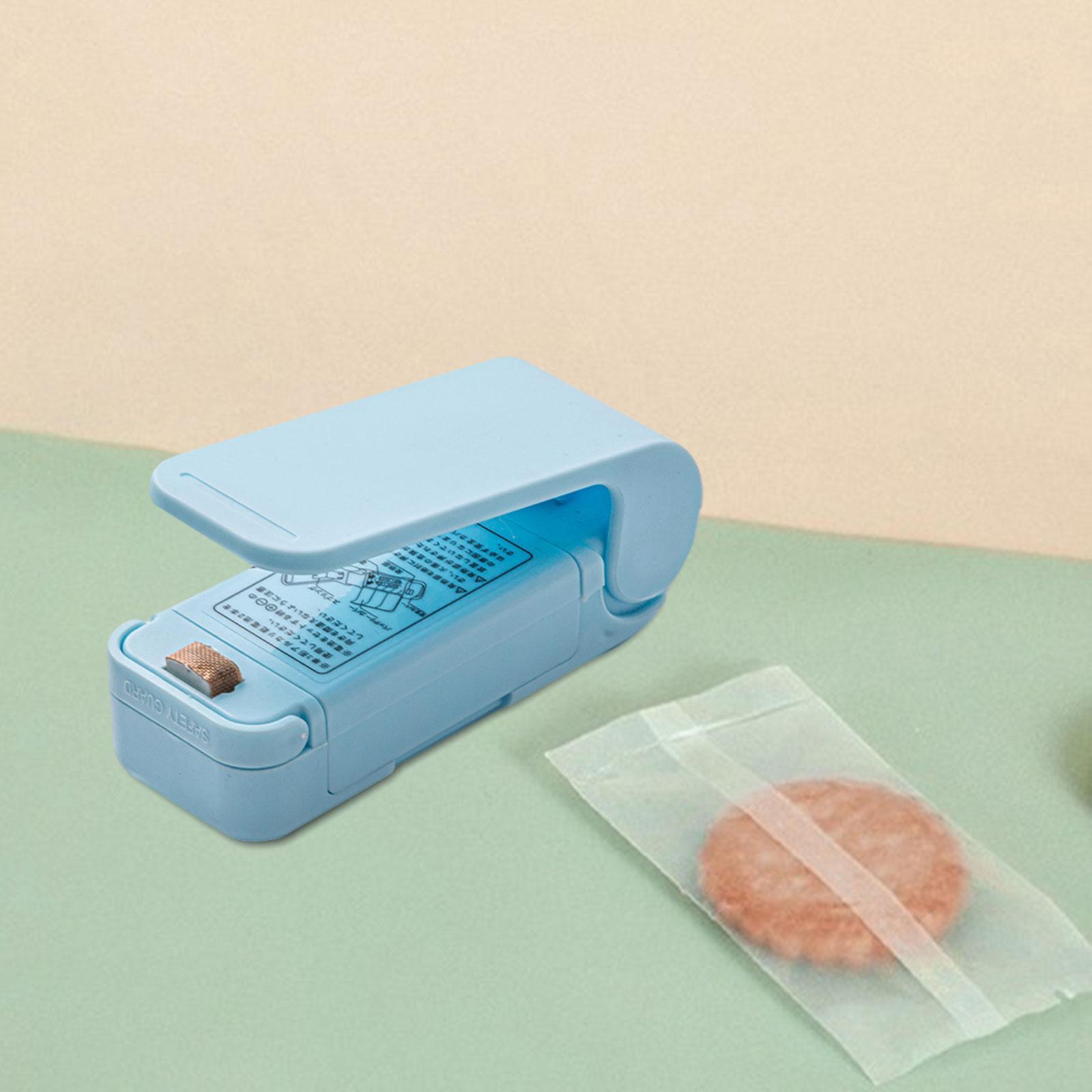 Bag Sealer Manual Portable Heat Sealer for Snack Bags Cookies Bags Chip Bags