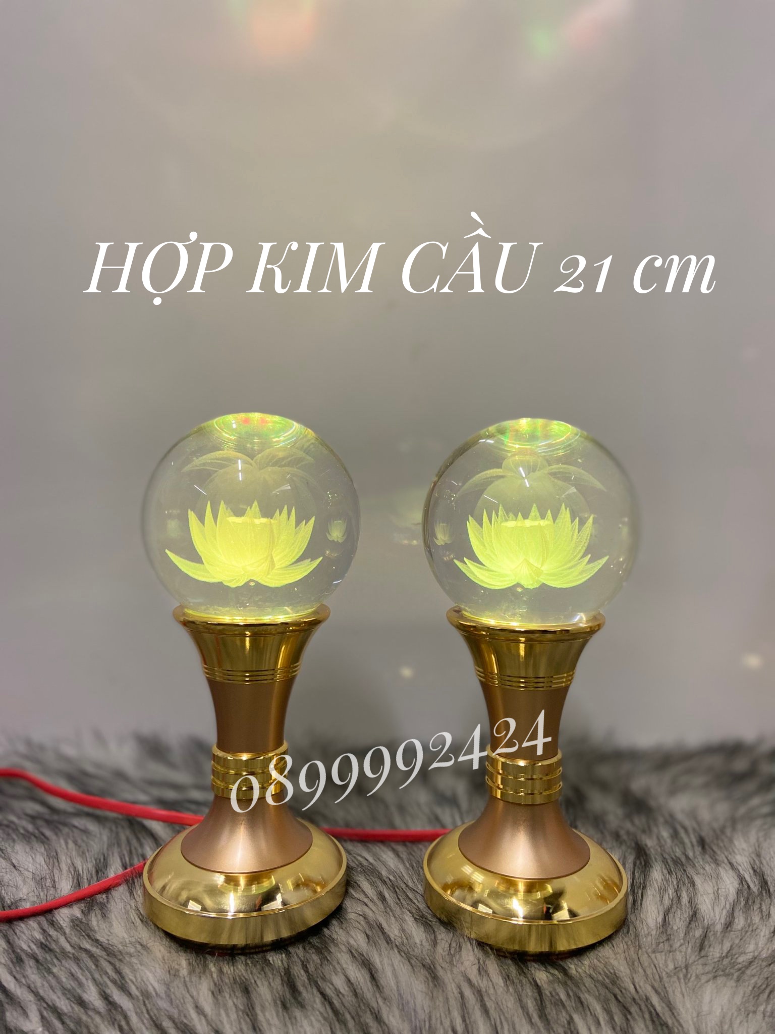 ĐÈN THỜ PHA LÊ CAO CẤP CẦU 21 cm