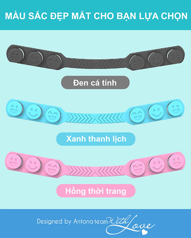 COMBO 6 TAI GIẢ ĐEO KHẨU TRANG Y TẾ. Hàng Việt Nam chất lượng cao. Chống tuột khẩu trang, đau tai. Chất liệu nhựa nguyên sinh. Giao màu ngẫu nhiên