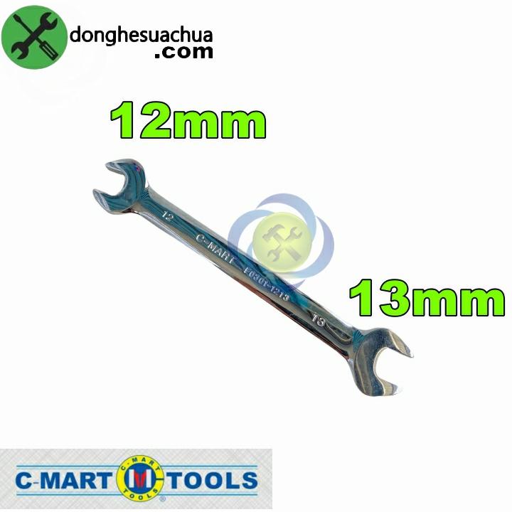 Cờ lê hai đầu miệng 12mm và 13mm C-Mart F0301-1213