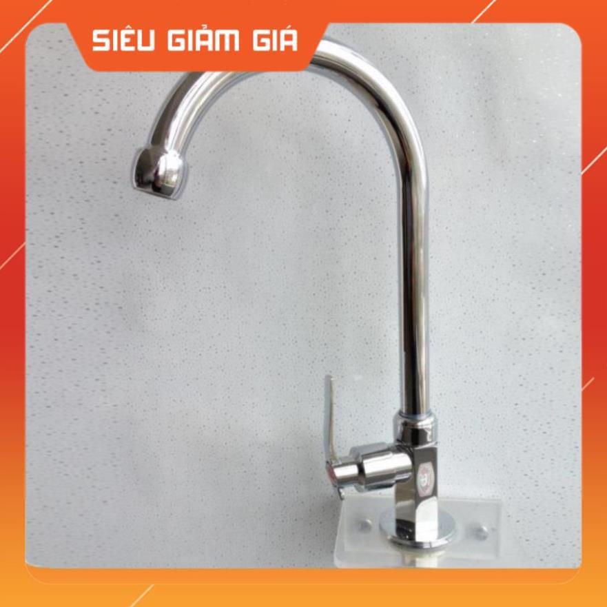 Vòi nước bằng inox 304 thiết kế hiện đại dành cho bồn rửa chén 206806