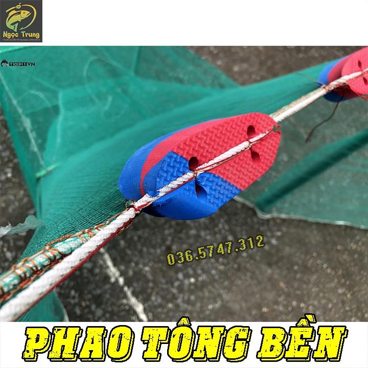 Dớn Bắt Cá,Đăng Chặn Sông Suối Có Phao Chì Bắt Cá Cao 1m Mỗi Cánh 4m ,Đuôi 4m Có Hom.Khung Vào 60x80cm chất lượng 368