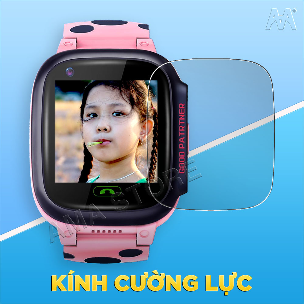 Kính Cường Lực Đồng hồ Thông minh Trẻ em Y95, Q12S, K9, HW11, TD26 Kích thước 33mm x39mm Hàng nhập khẩu