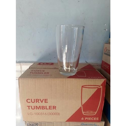 Ly Thủy Tinh Cao Cấp Bầu Cao 350ml , 450ml | Tùy Chọn Dung Tích , Nhập Khẩu Thái Lan