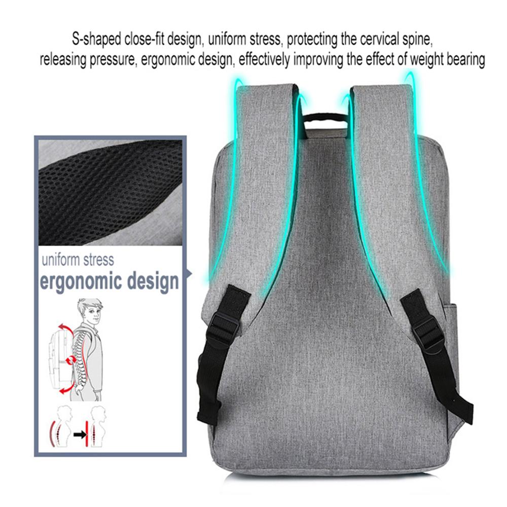 Túi Đựng Laptop Nam Nữ Backbag Du Lịch Daypacks Nam Giải Trí Ba Lô Mochila Laptop Túi Đựng Máy Tính Xách Tay USB Ba Lô Laptop Bao