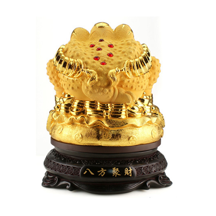 Thiềm Thừ Phong Thủy Vàng Cỡ Đại