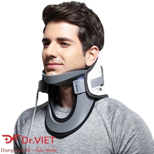 Đai cổ hơi DISK DR. CS300 Freesize tiêu chuẩn phù hợp cho người làm việc lâu giờ