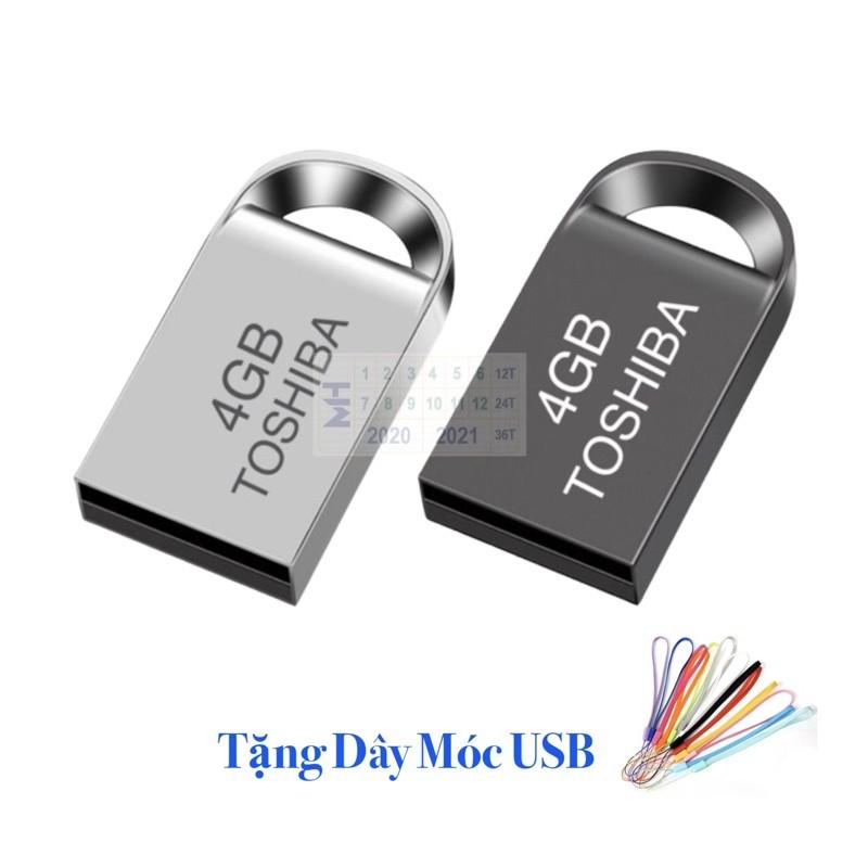 USB 4GB TSB Mini, Màu Bạc - Hàng chính hãng