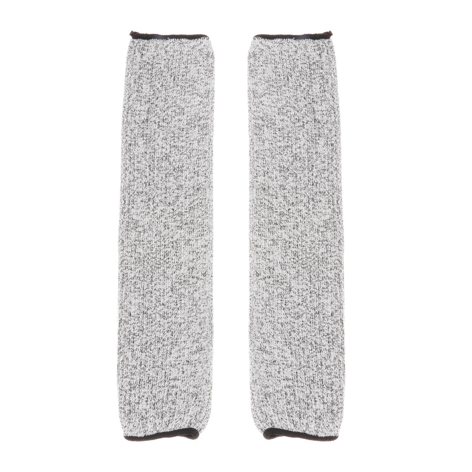 3x Cut Resistant Sleeves Level 5 Protection,Arm Sleeve Cutproof for Garding