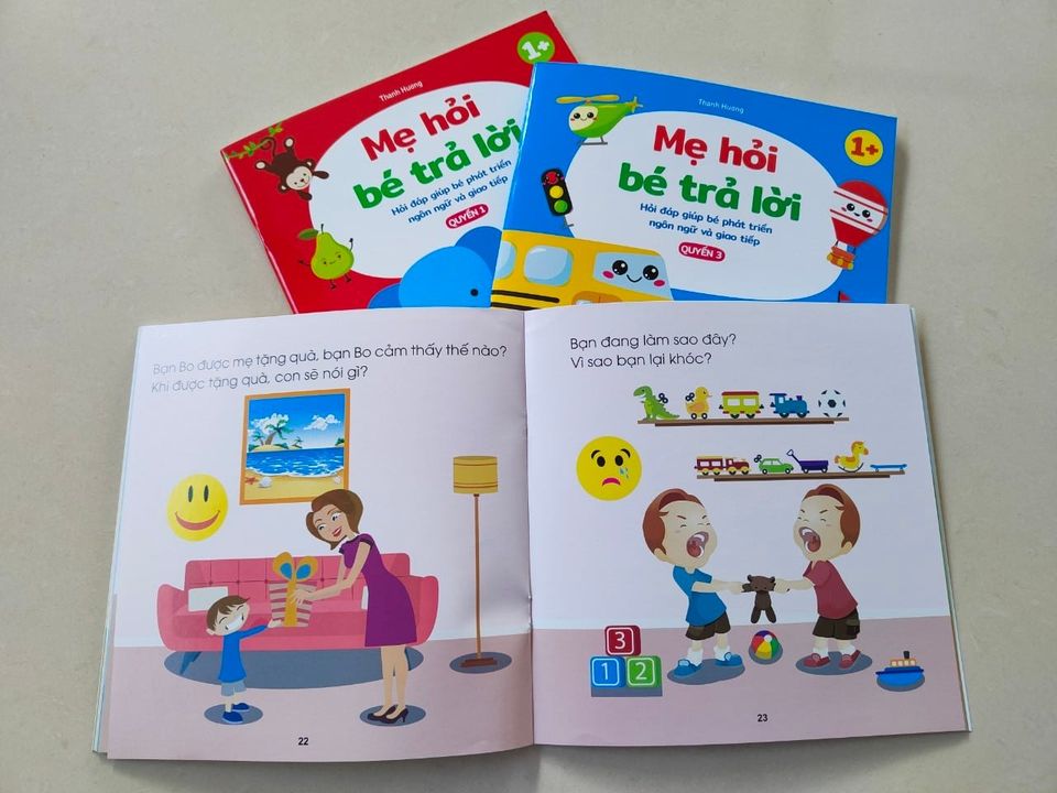 Sách Mẹ hỏi bé trả lời (set 3 cuốn)