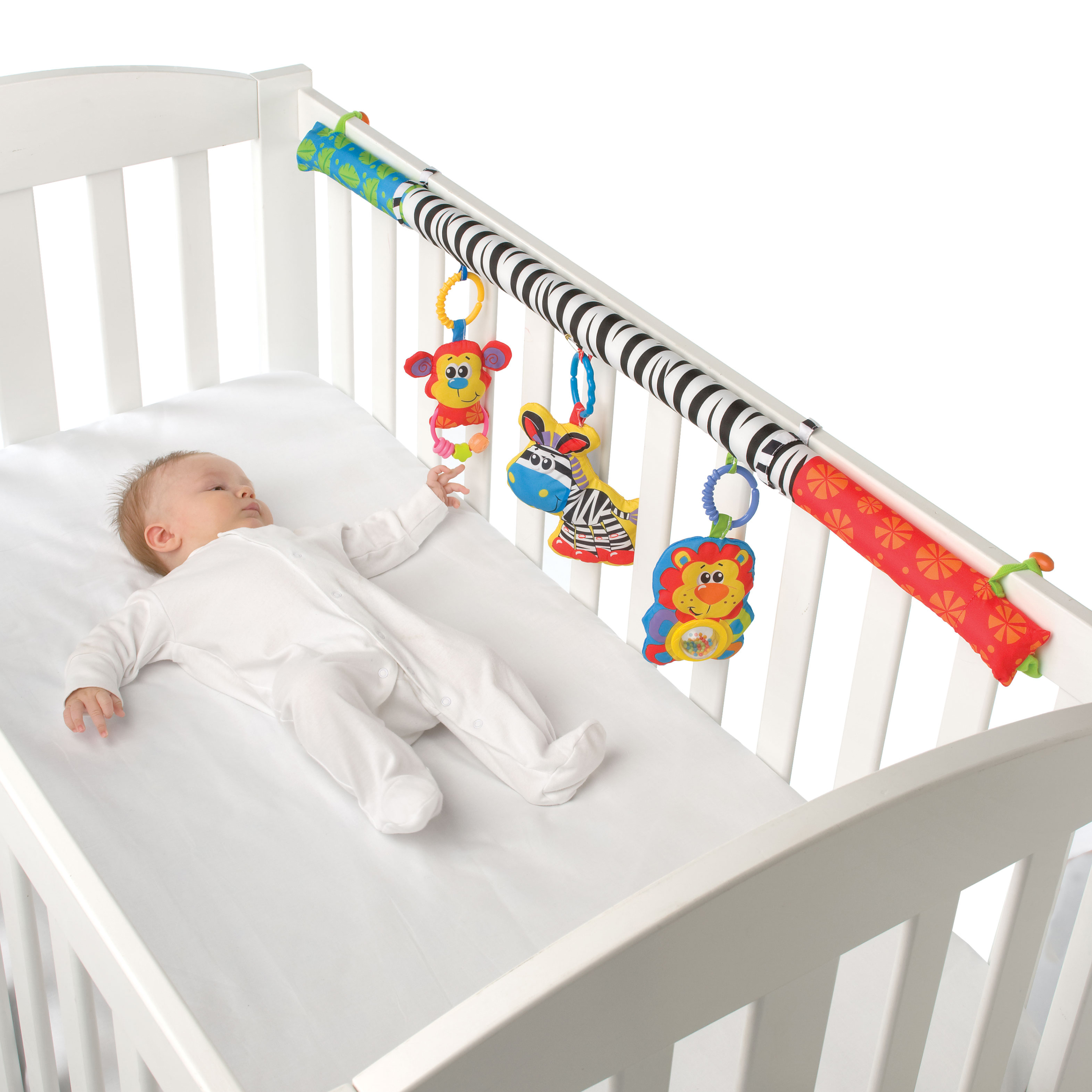 Thảm chơi thú hoang dã Playgro 5 in 1 Safari Super Gym, cho bé sơ sinh đến 24 tháng
