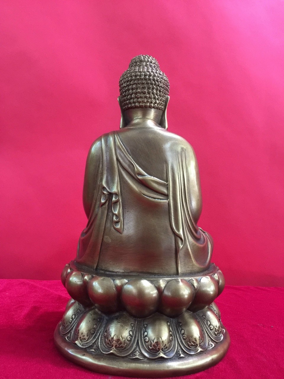 Tượng phật  a di đà bằng đồng 40cm