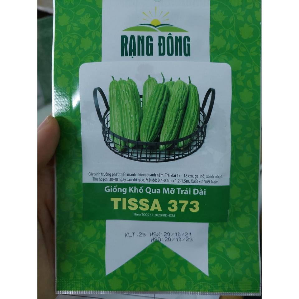 Hạt giống khổ qua mỡ trái dài, đóng gói 2gr