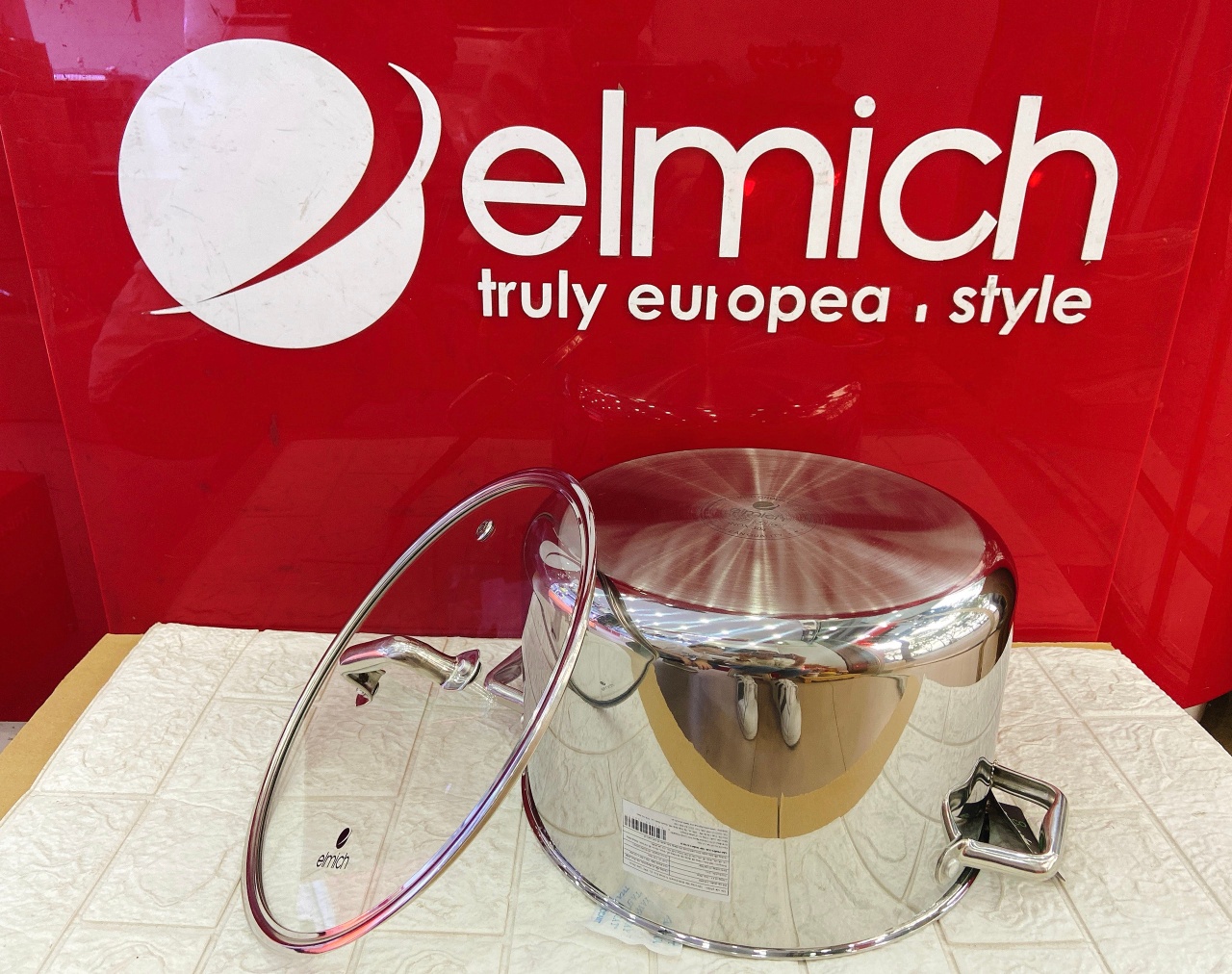 Nồi luộc gà inox liền khối Elmich Trimax ECO EL-3997 size 28cm