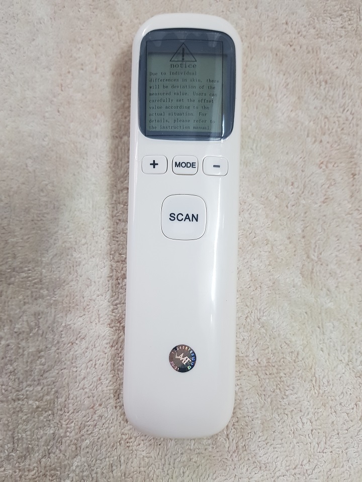 Máy đo nhiệt kế hồng ngoại đo trán đo tai Infrared Thermometer - Máy đo nhiệt độ cơ thể - Hàng chính hãng