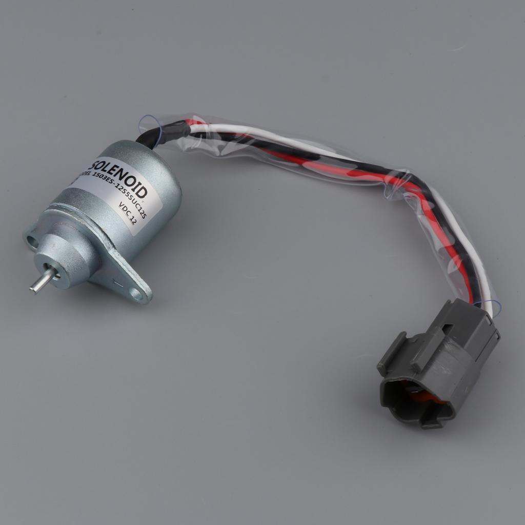 2 Pieces 1503ES-12S5SUC12S Fuel Shut Off Solenoid for Woodward Engine