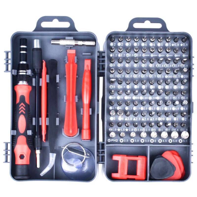 115 Screwdriver Set Mini Precision Screwdriver Multi Computer PC Mobile Phone Device Repair INSULATED Hand Home Tools