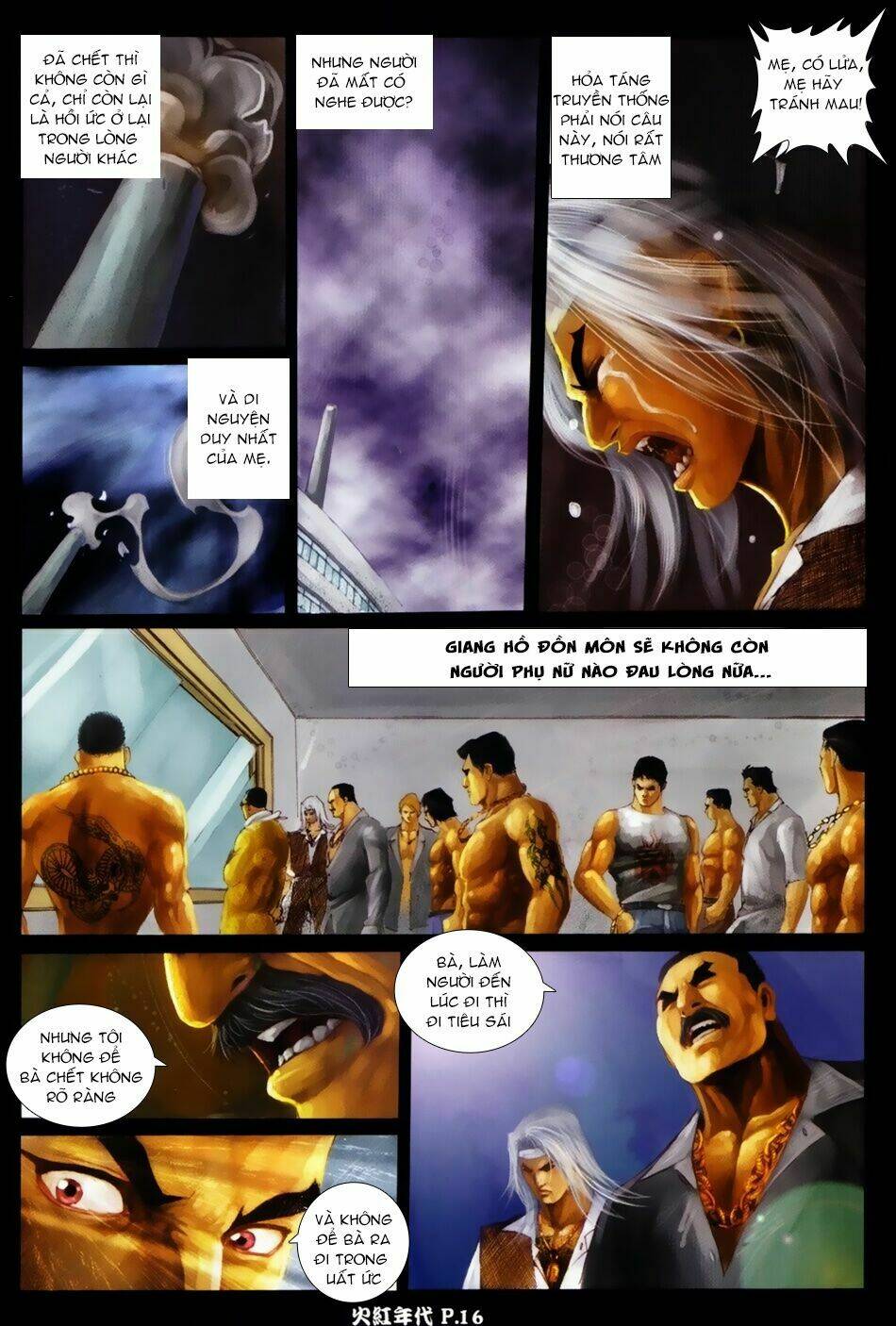 hỏa hồng niên đại hắc cốt đường chapter 43 14