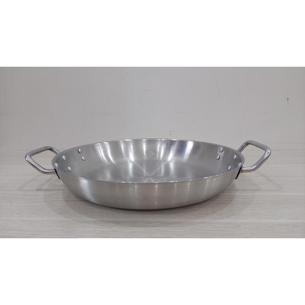 Chảo chiên inox 2 quai 36 cm dùng được bếp từ