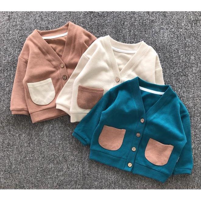 Áo Khoác Cardigan Cho Bé, Áo Khoác Len Cho Bé Chuẩn Hàng Xuất Khẩu - SUMO KIDS