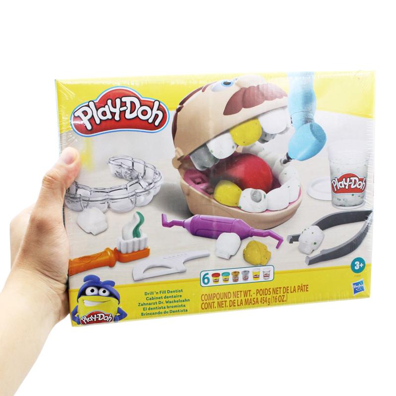 Bộ Đồ Chơi Bột Nặn Nha Khoa Dễ Thương - Playdoh F1259 (18 Chi Tiết)