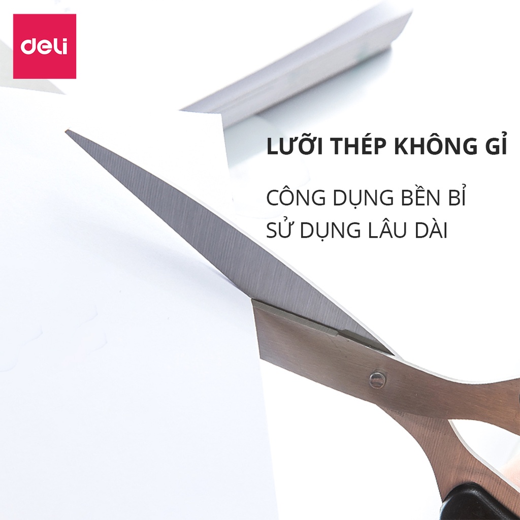 Kéo văn phòng 210mm Deli 6010