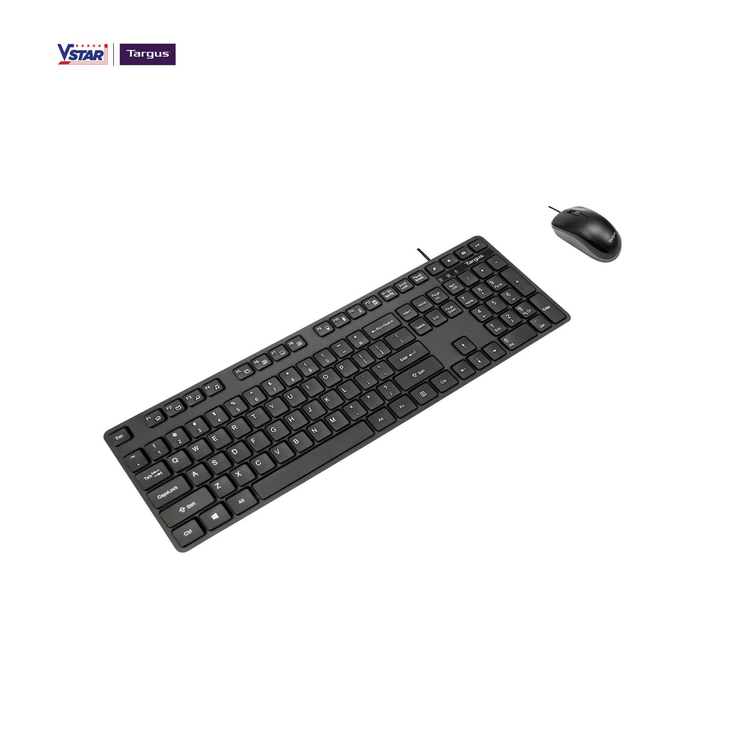 Bộ bàn phím và chuột Targus KM600 - Hàng chính hãng