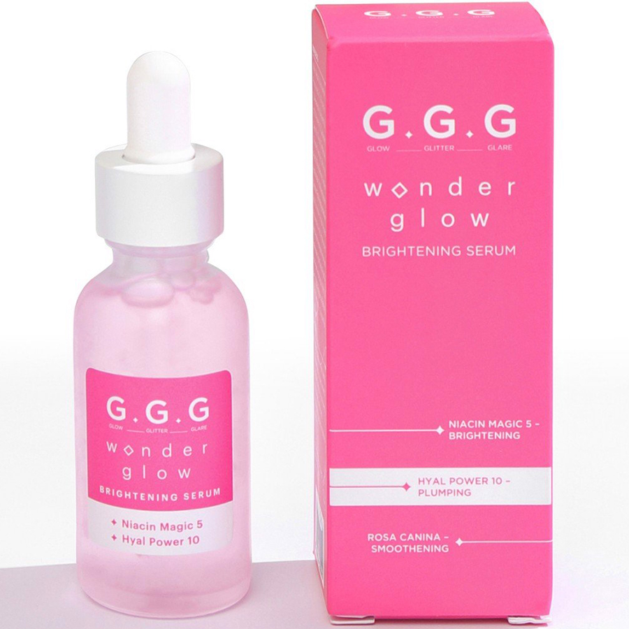 Serum Hồng GGG Cấp Nước, Dưỡng Trắng, Căng Bóng 30ml