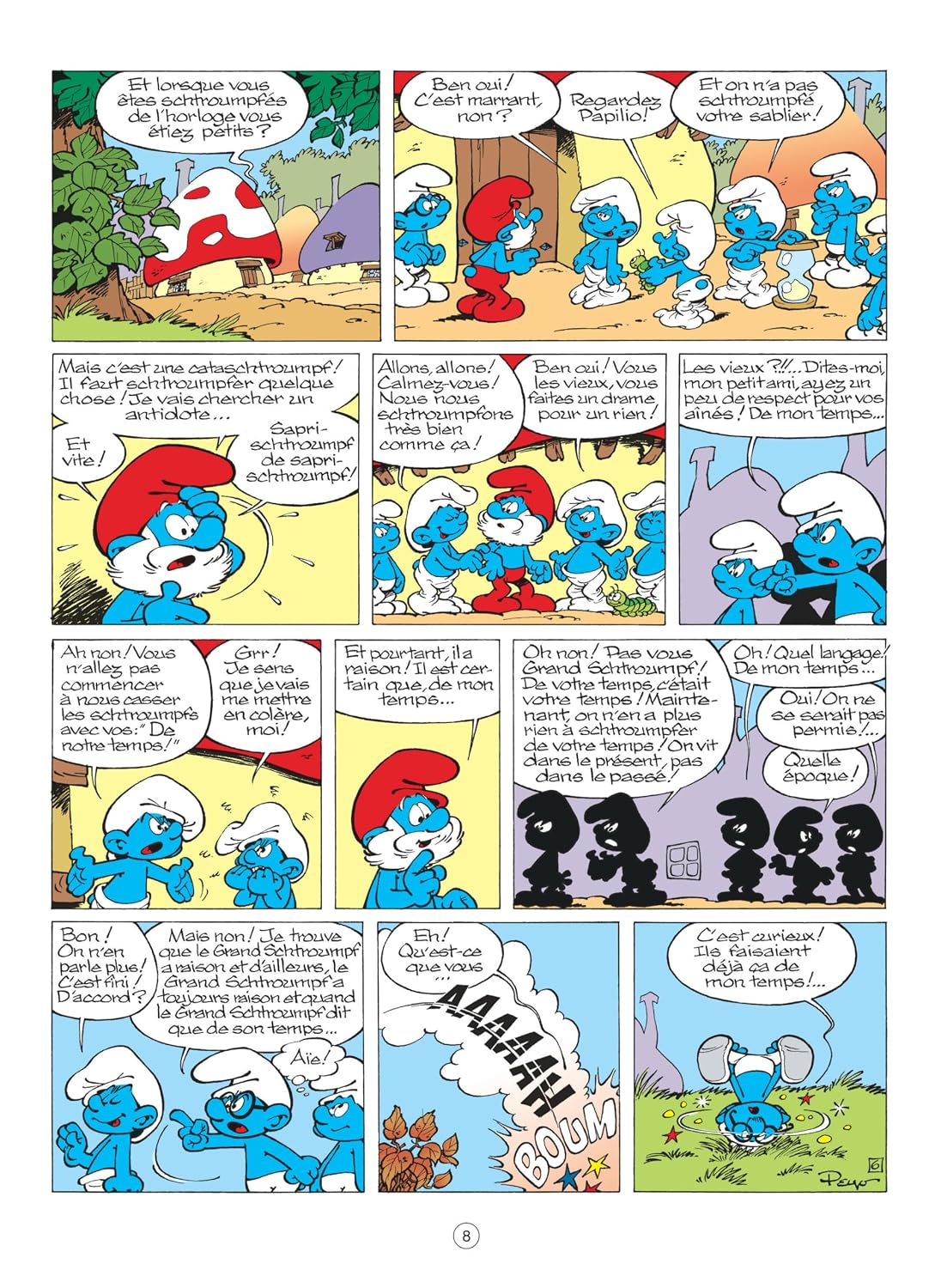 Sách tiếng Pháp - Les Schtroumpfs - Tome 13 - Les P'Tits Schtroumpfs