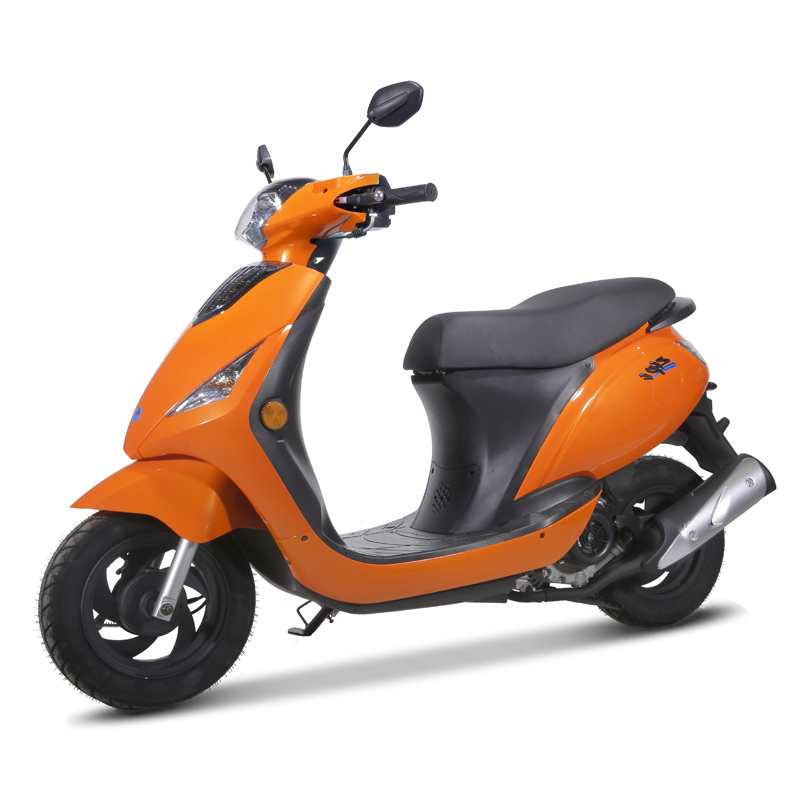 Xe Zip 50cc màu vàng cam